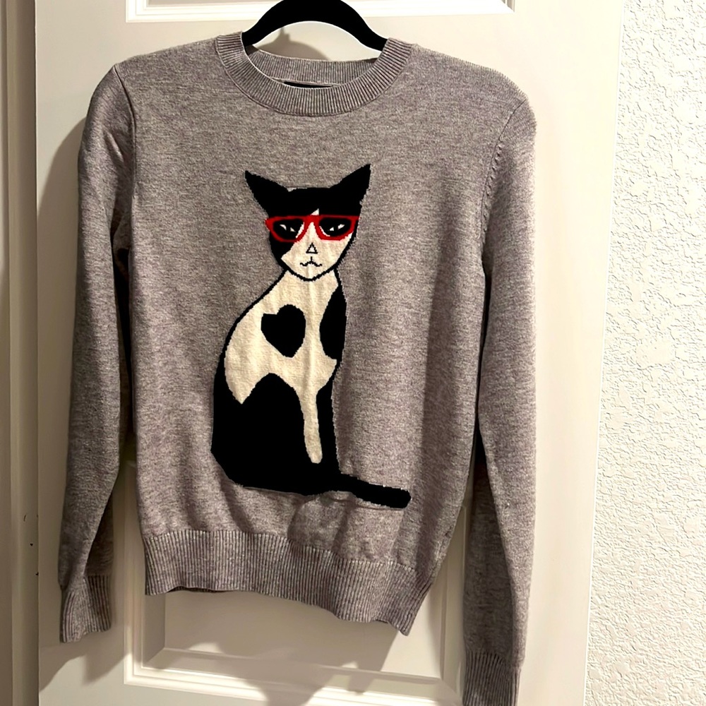 Forever 21 Grey Sweater Lightweight